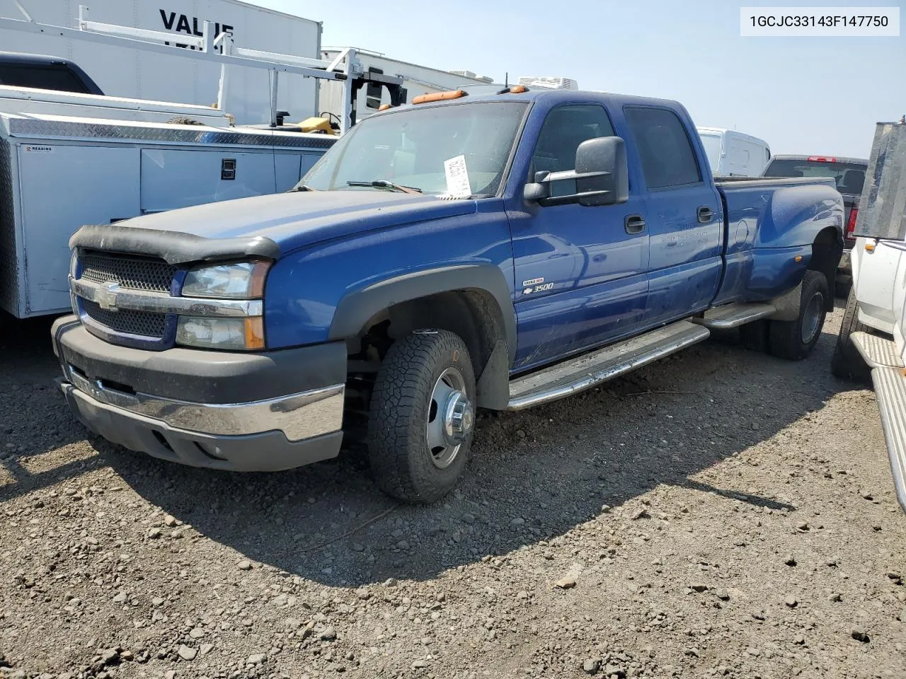 2003 Chevrolet Silverado C3500 VIN: 1GCJC33143F147750 Lot: 62551314