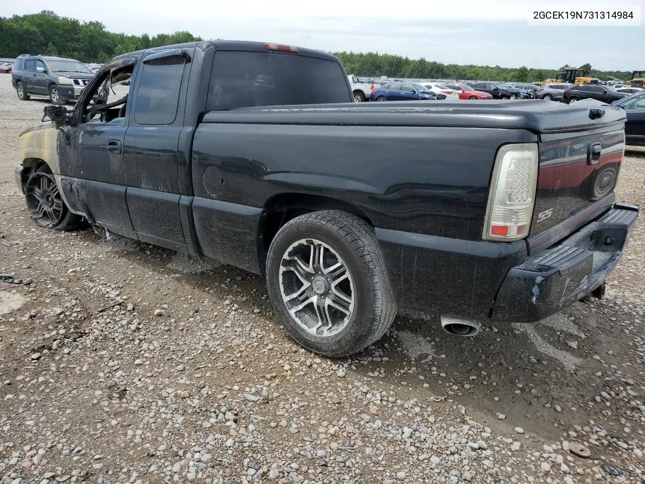 2003 Chevrolet Silverado K1500 VIN: 2GCEK19N731314984 Lot: 63257914