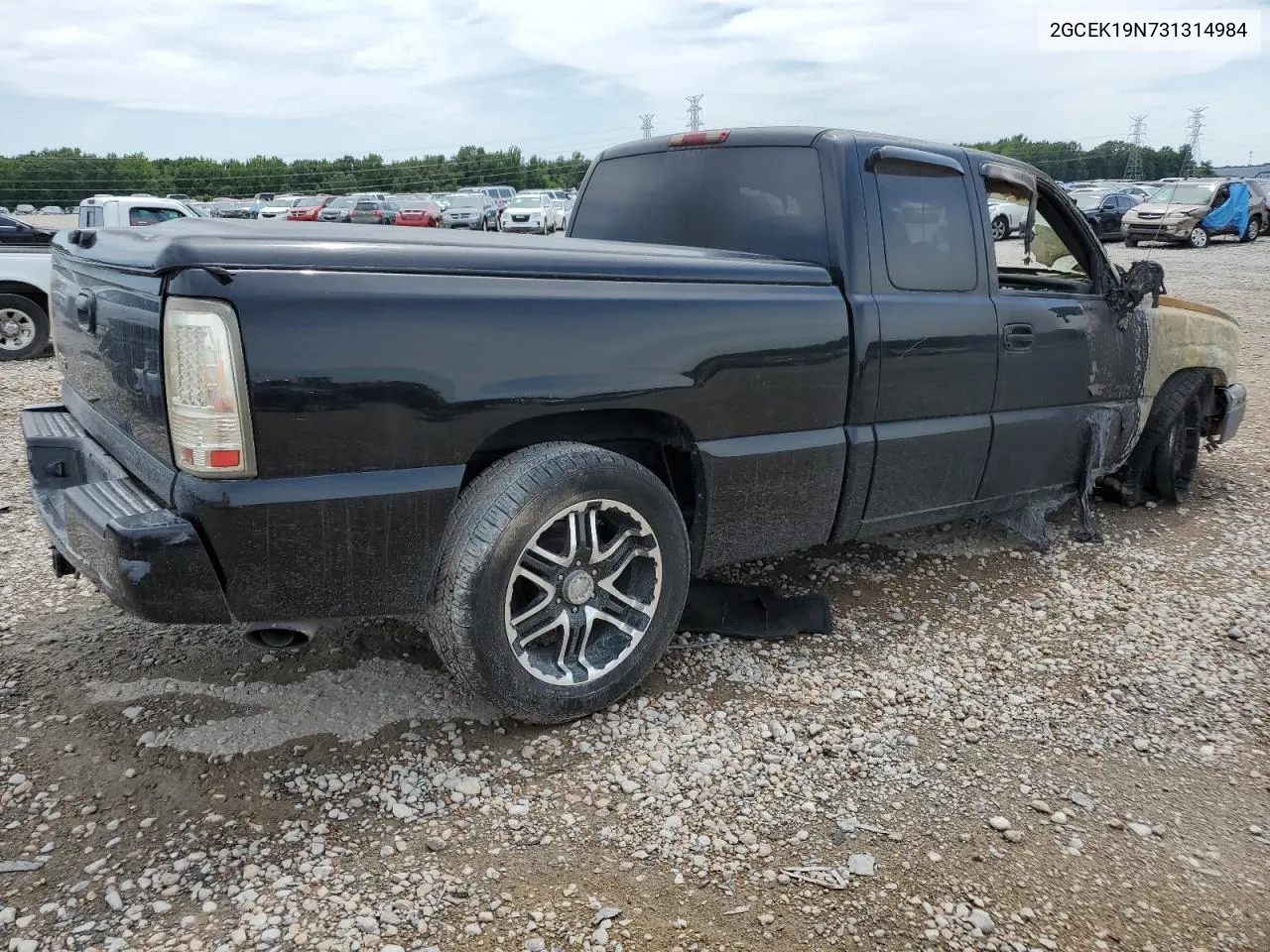 2003 Chevrolet Silverado K1500 VIN: 2GCEK19N731314984 Lot: 63257914