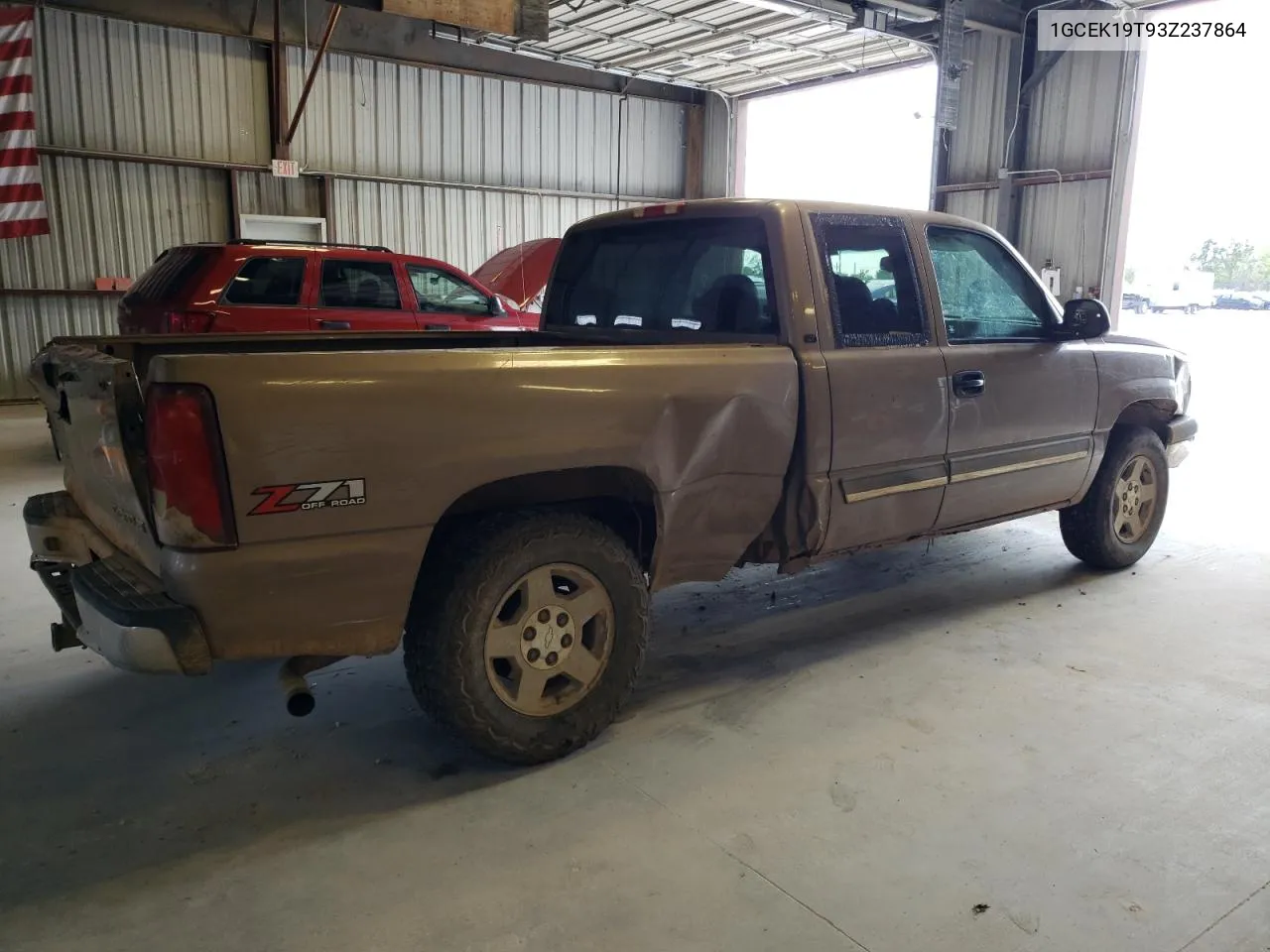 2003 Chevrolet Silverado K1500 VIN: 1GCEK19T93Z237864 Lot: 64348994