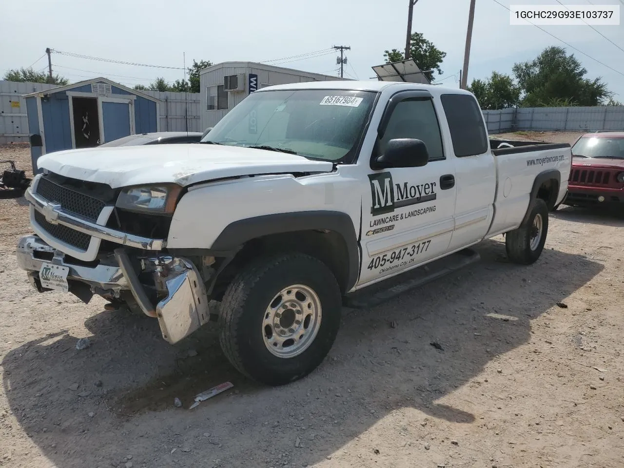 1GCHC29G93E103737 2003 Chevrolet Silverado C2500 Heavy Duty