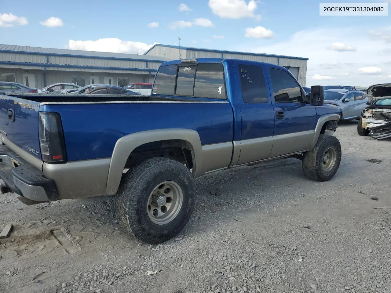 2003 Chevrolet Silverado K1500 VIN: 2GCEK19T331304080 Lot: 66662294