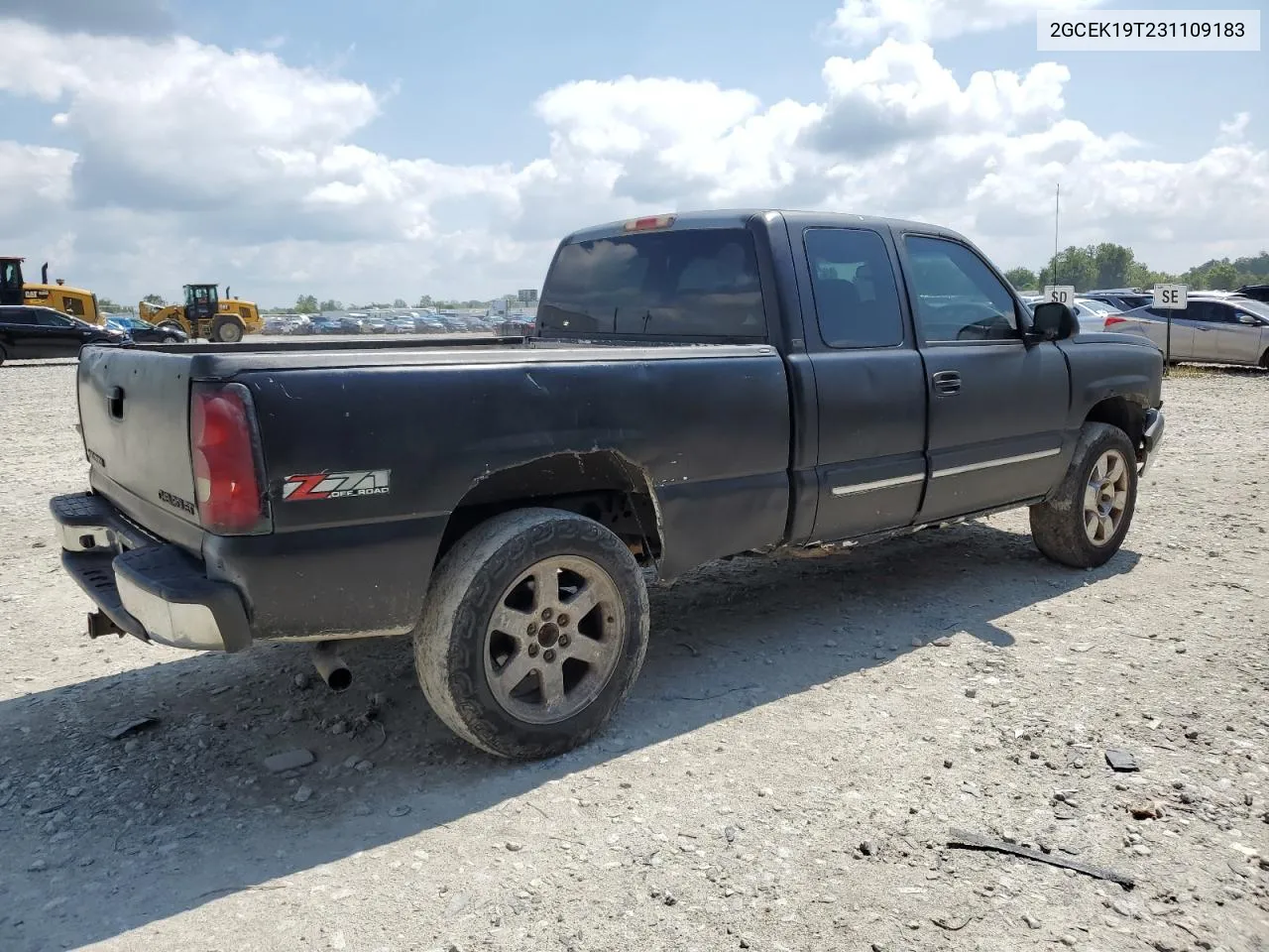 2003 Chevrolet Silverado K1500 VIN: 2GCEK19T231109183 Lot: 66923774