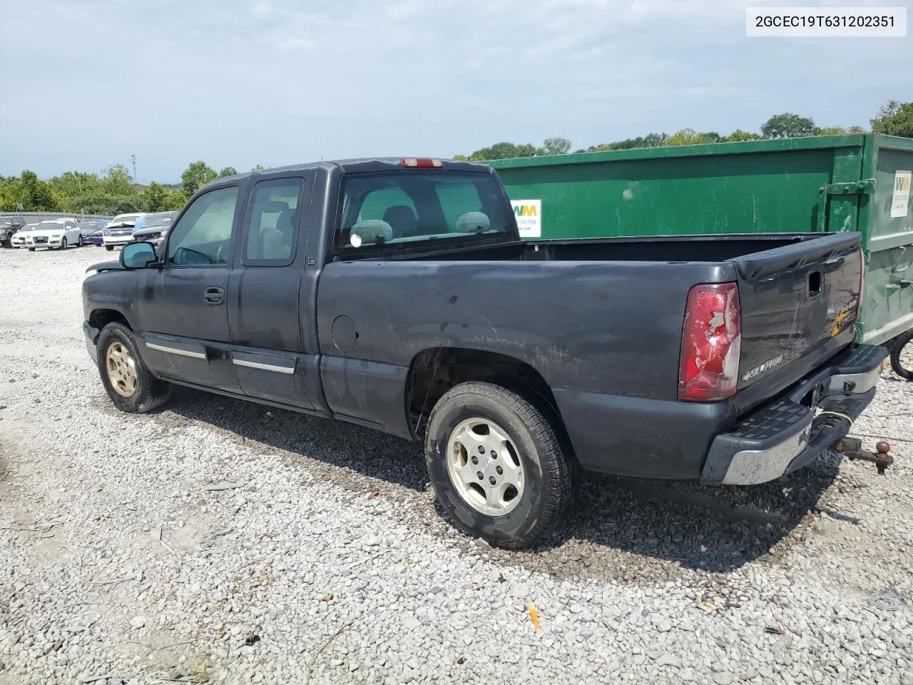 2003 Chevrolet Silverado C1500 VIN: 2GCEC19T631202351 Lot: 66926624