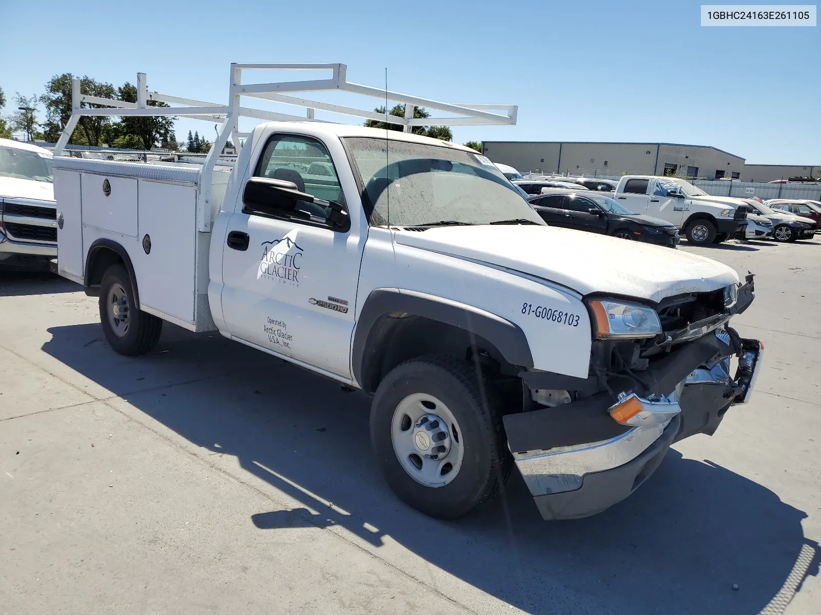 2003 Chevrolet Silverado C2500 Heavy Duty VIN: 1GBHC24163E261105 Lot: 67091594