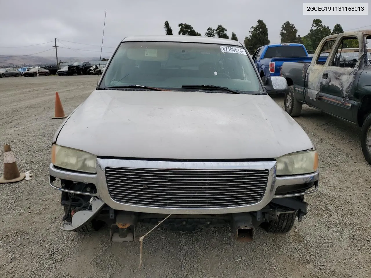 2003 Chevrolet Silverado C1500 VIN: 2GCEC19T131168013 Lot: 67105514