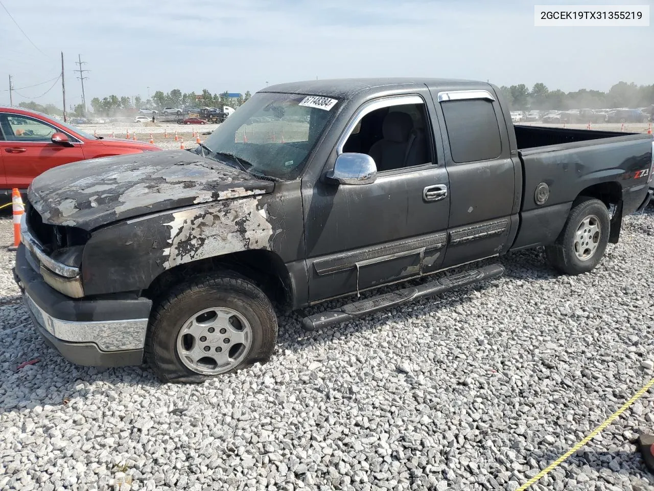 2GCEK19TX31355219 2003 Chevrolet Silverado K1500