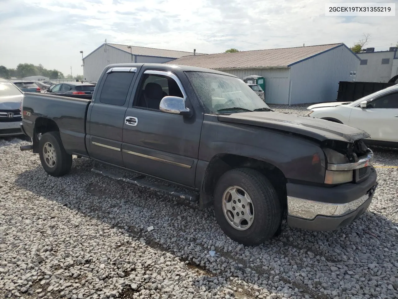 2003 Chevrolet Silverado K1500 VIN: 2GCEK19TX31355219 Lot: 67148384