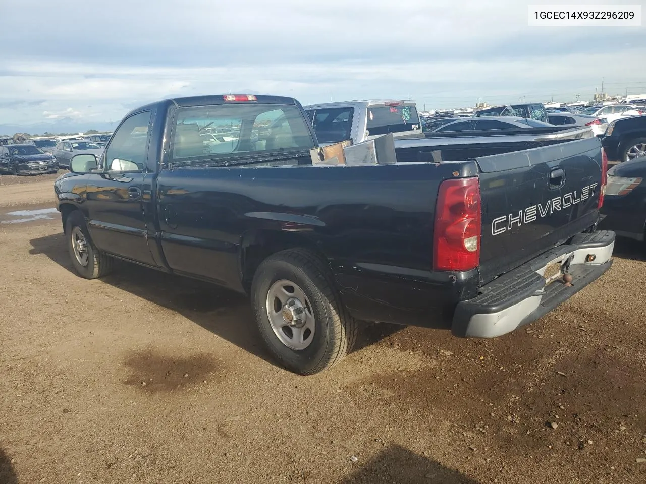 2003 Chevrolet Silverado C1500 VIN: 1GCEC14X93Z296209 Lot: 67740804