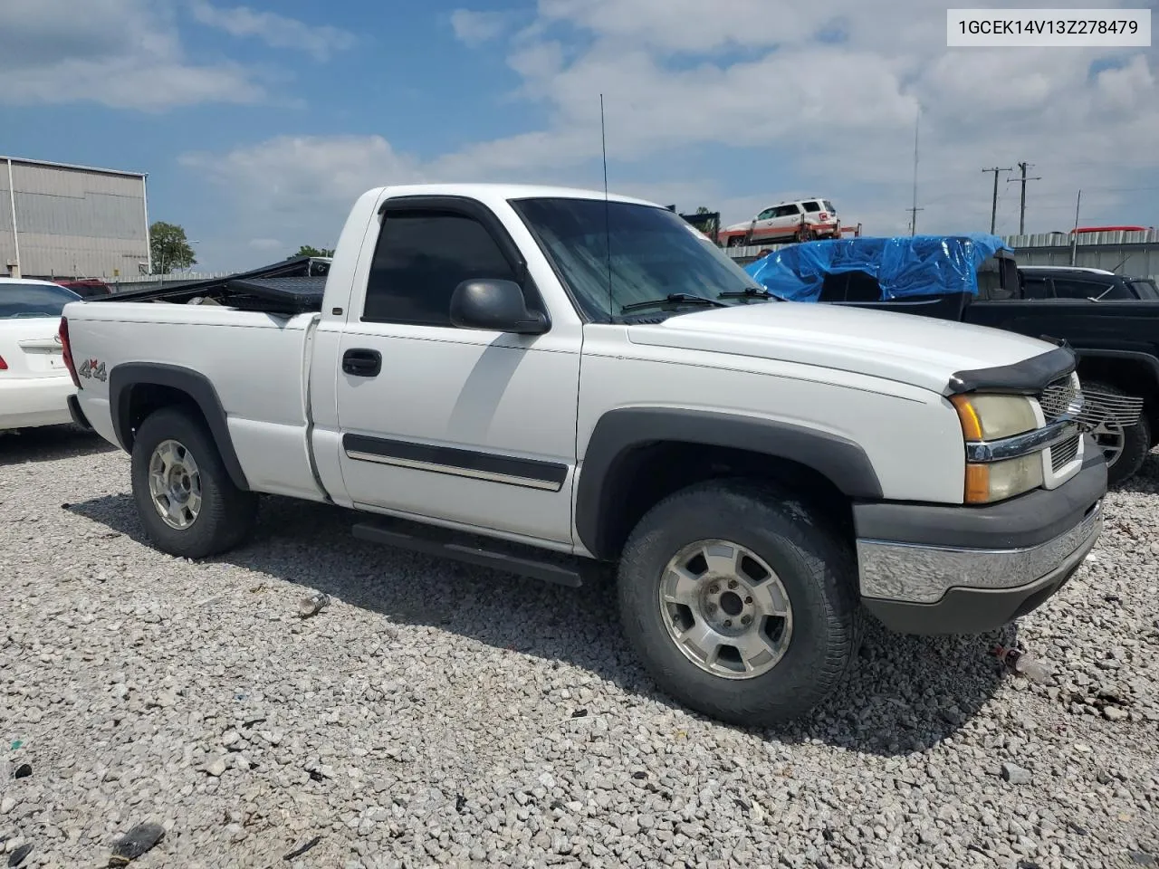 2003 Chevrolet Silverado K1500 VIN: 1GCEK14V13Z278479 Lot: 67836154