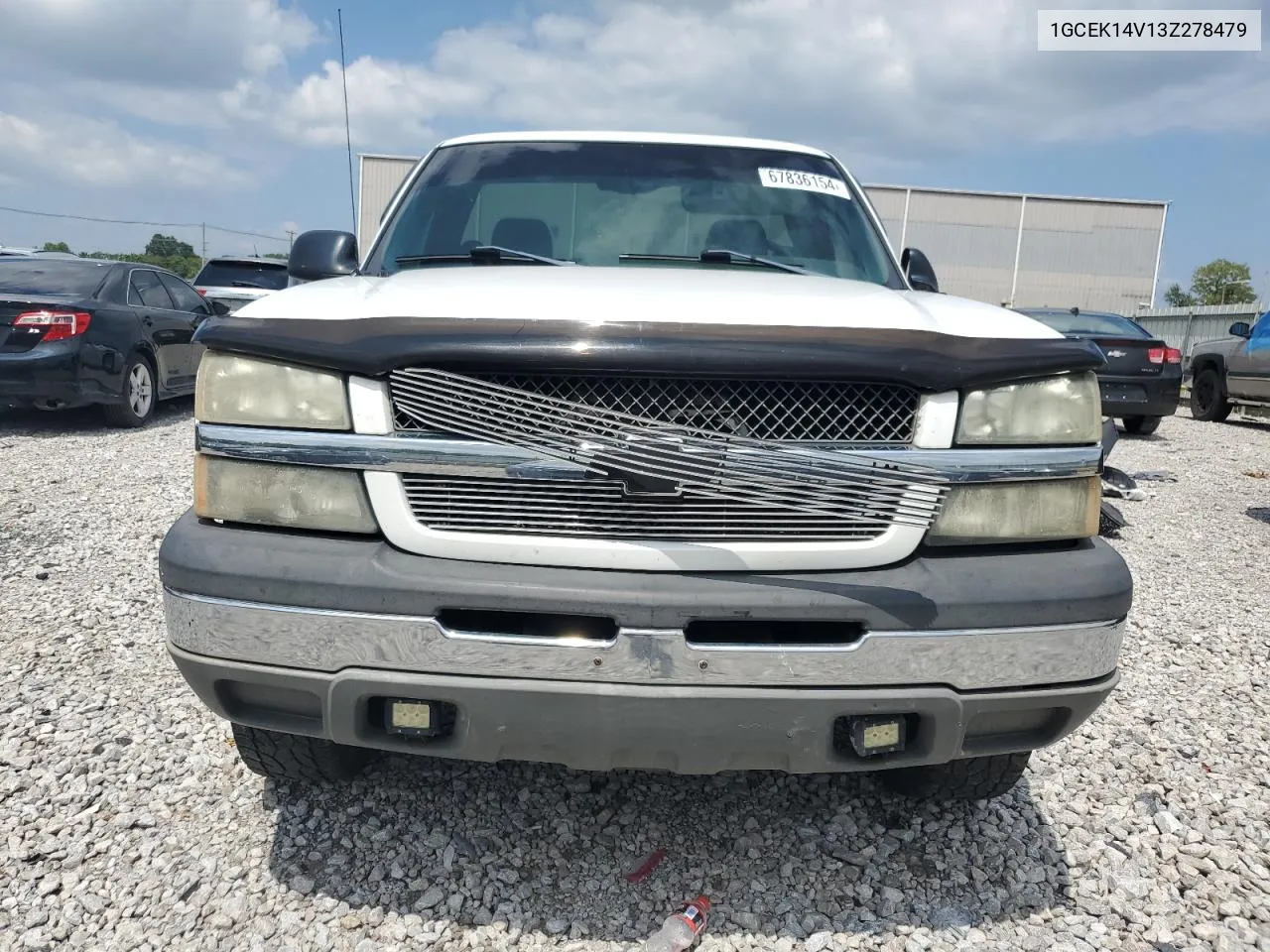 2003 Chevrolet Silverado K1500 VIN: 1GCEK14V13Z278479 Lot: 67836154