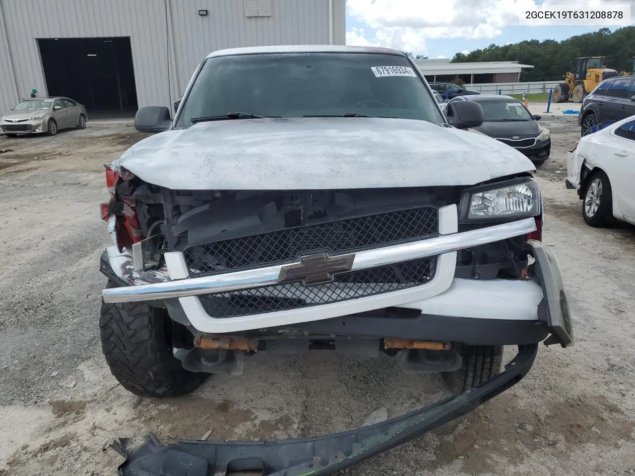 2GCEK19T631208878 2003 Chevrolet Silverado K1500