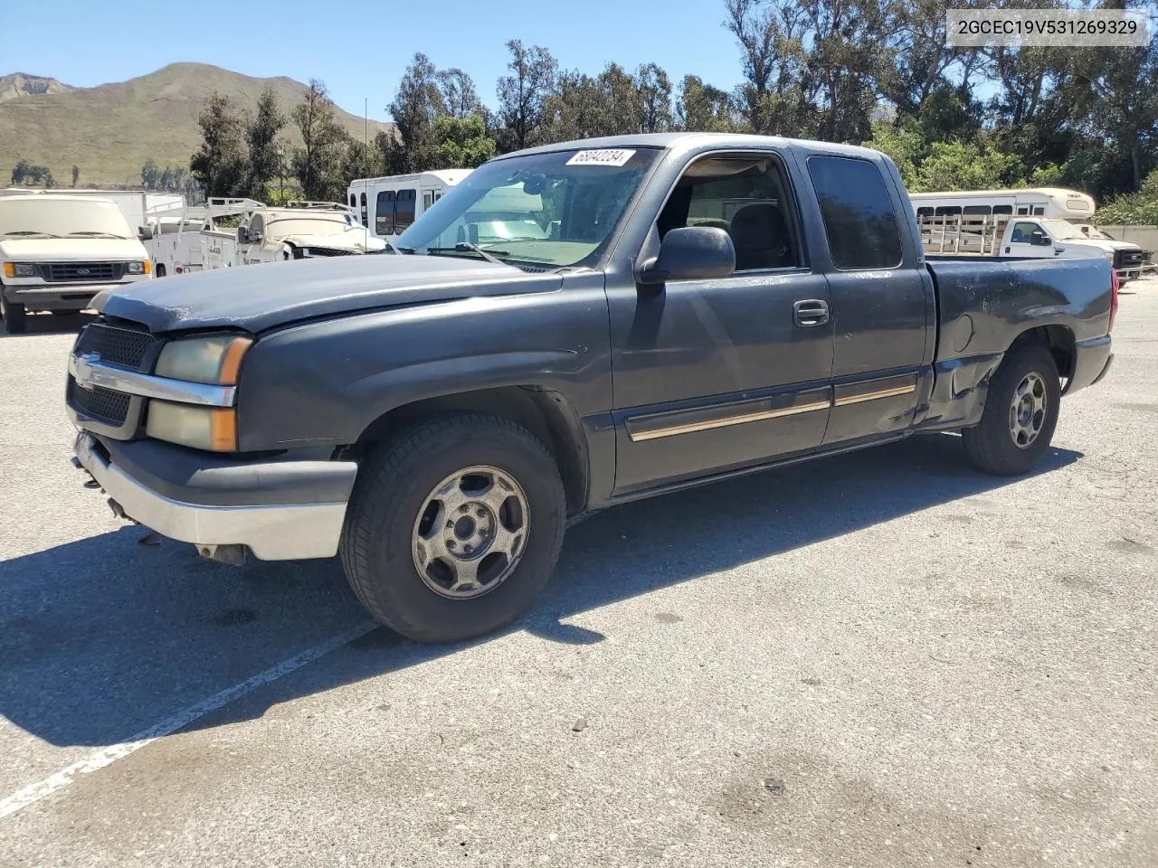 2003 Chevrolet Silverado C1500 VIN: 2GCEC19V531269329 Lot: 68042234