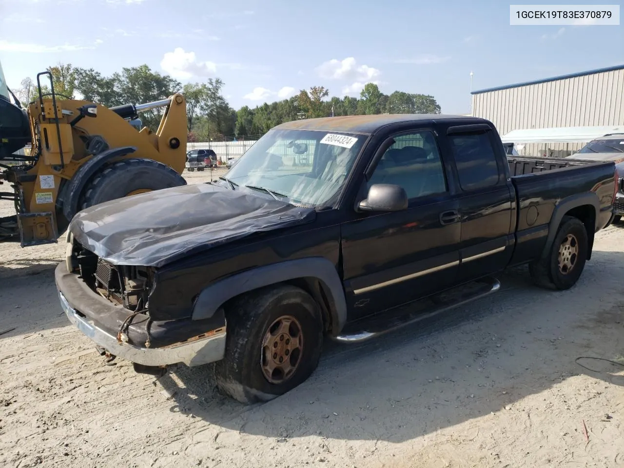 1GCEK19T83E370879 2003 Chevrolet Silverado K1500