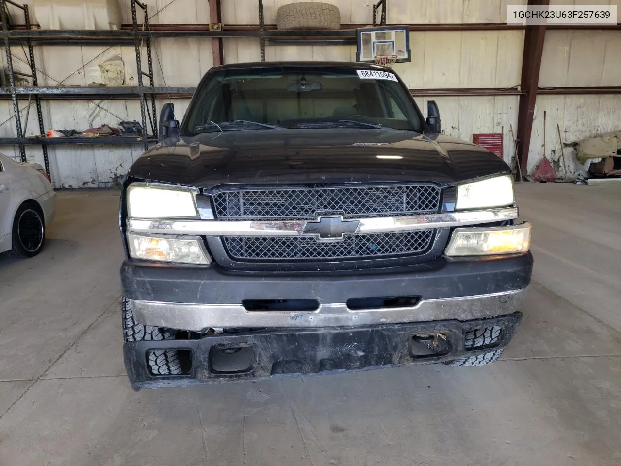 2003 Chevrolet Silverado K2500 Heavy Duty VIN: 1GCHK23U63F257639 Lot: 68411594