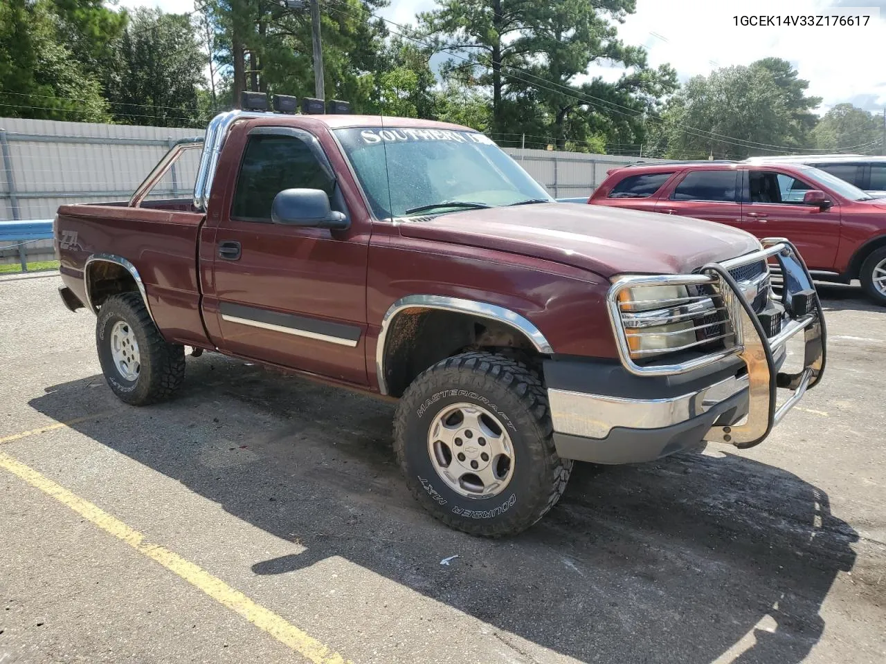 2003 Chevrolet Silverado K1500 VIN: 1GCEK14V33Z176617 Lot: 68540694