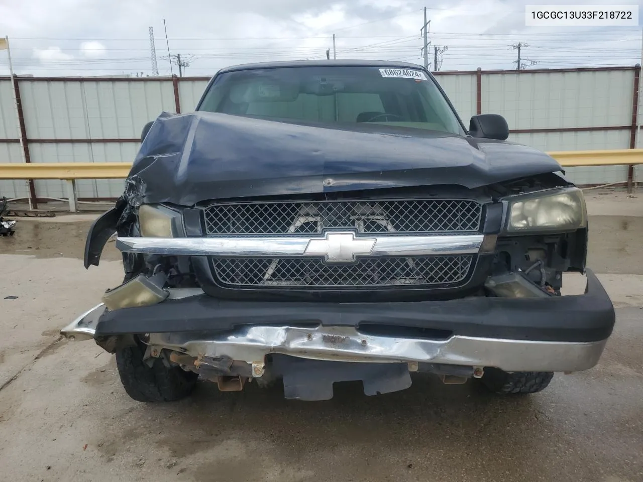 2003 Chevrolet Silverado C1500 Heavy Duty VIN: 1GCGC13U33F218722 Lot: 68624624