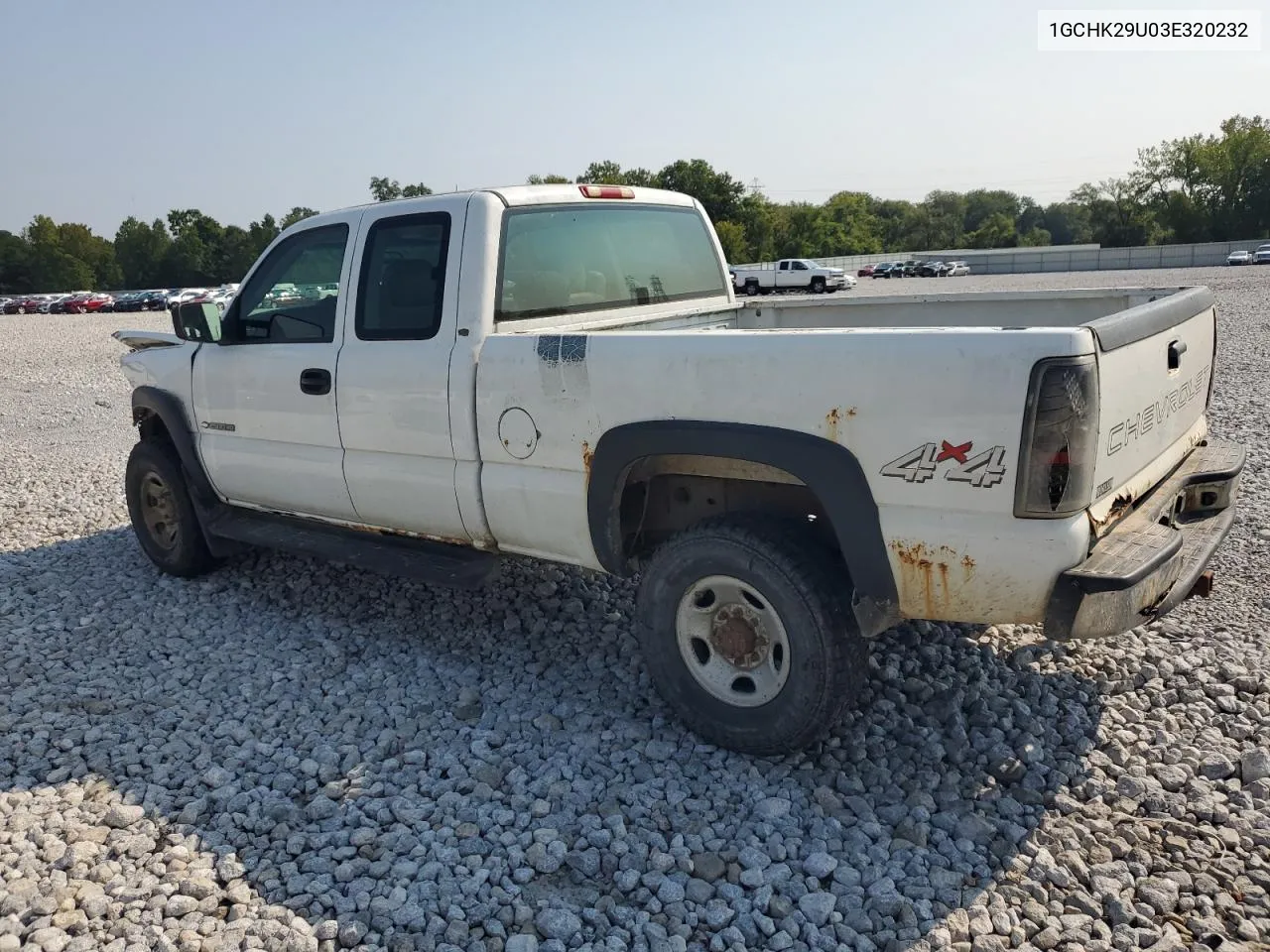 2003 Chevrolet Silverado K2500 Heavy Duty VIN: 1GCHK29U03E320232 Lot: 68634774