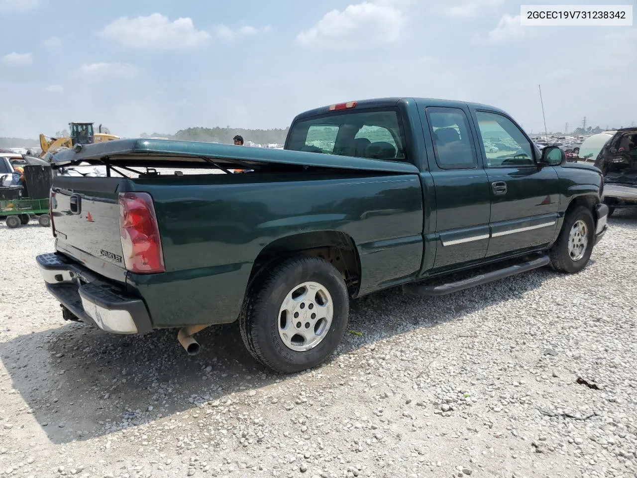 2003 Chevrolet Silverado C1500 VIN: 2GCEC19V731238342 Lot: 68703494