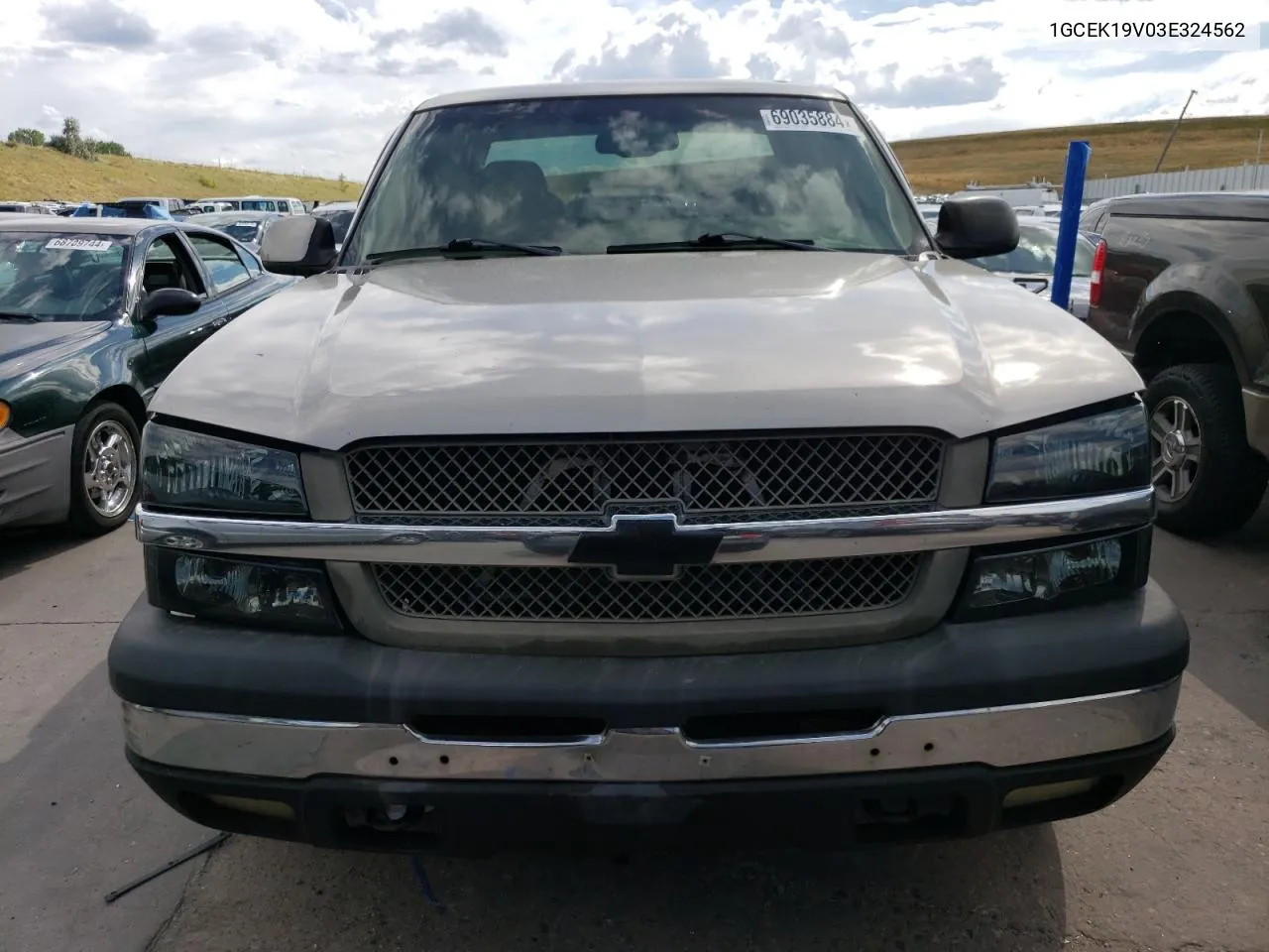 1GCEK19V03E324562 2003 Chevrolet Silverado K1500