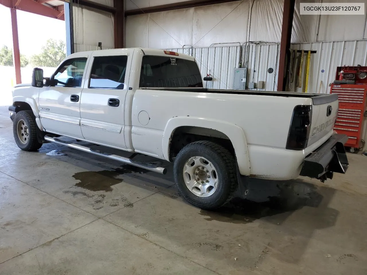 2003 Chevrolet Silverado K1500 Heavy Duty VIN: 1GCGK13U23F120767 Lot: 69051124