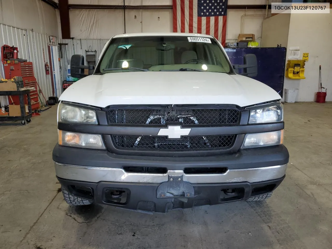 2003 Chevrolet Silverado K1500 Heavy Duty VIN: 1GCGK13U23F120767 Lot: 69051124