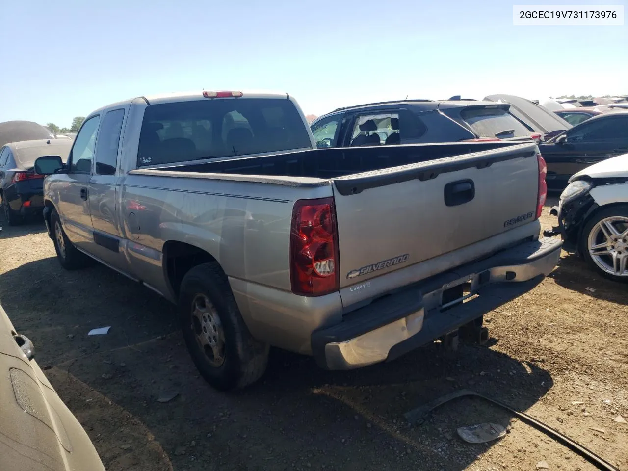 2003 Chevrolet Silverado C1500 VIN: 2GCEC19V731173976 Lot: 69160134