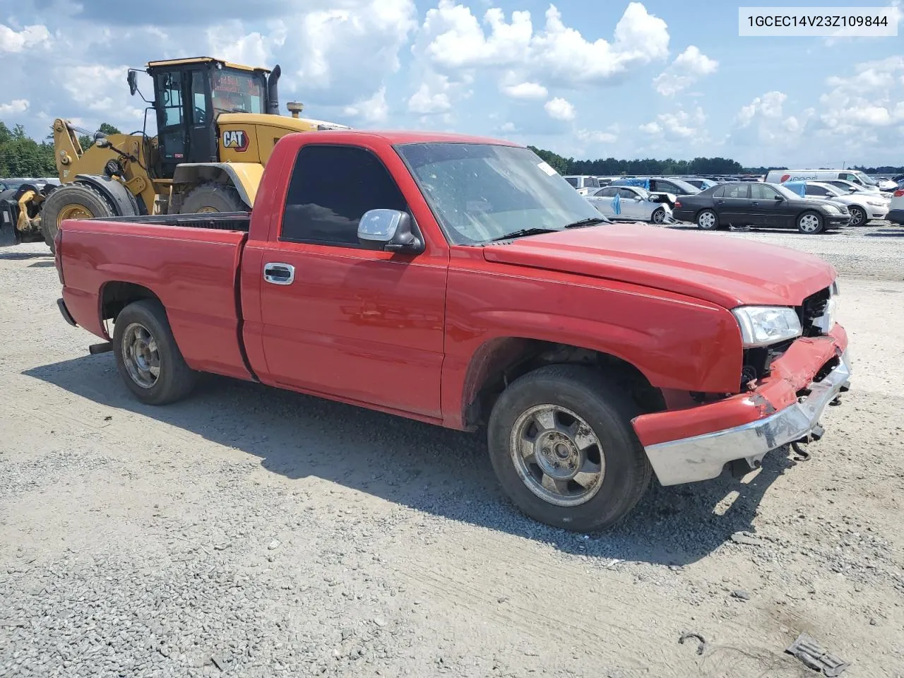 2003 Chevrolet Silverado C1500 VIN: 1GCEC14V23Z109844 Lot: 69181134