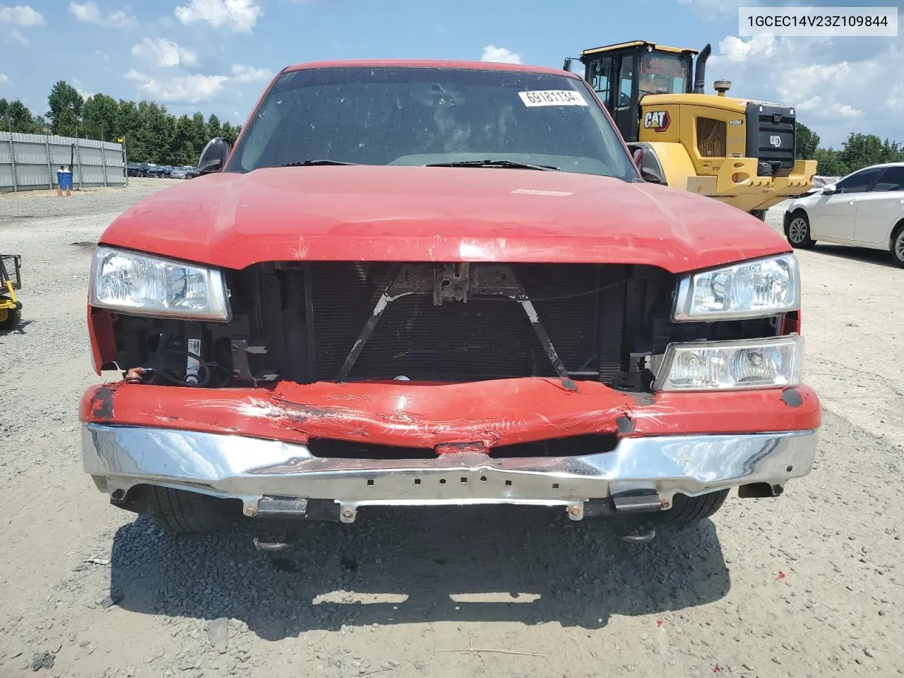 2003 Chevrolet Silverado C1500 VIN: 1GCEC14V23Z109844 Lot: 69181134