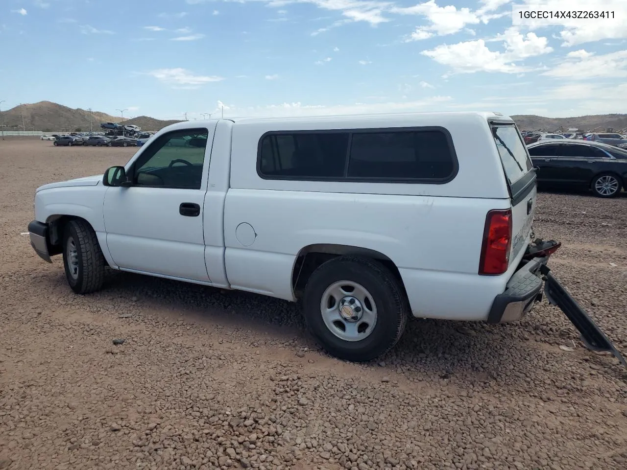 2003 Chevrolet Silverado C1500 VIN: 1GCEC14X43Z263411 Lot: 69336314