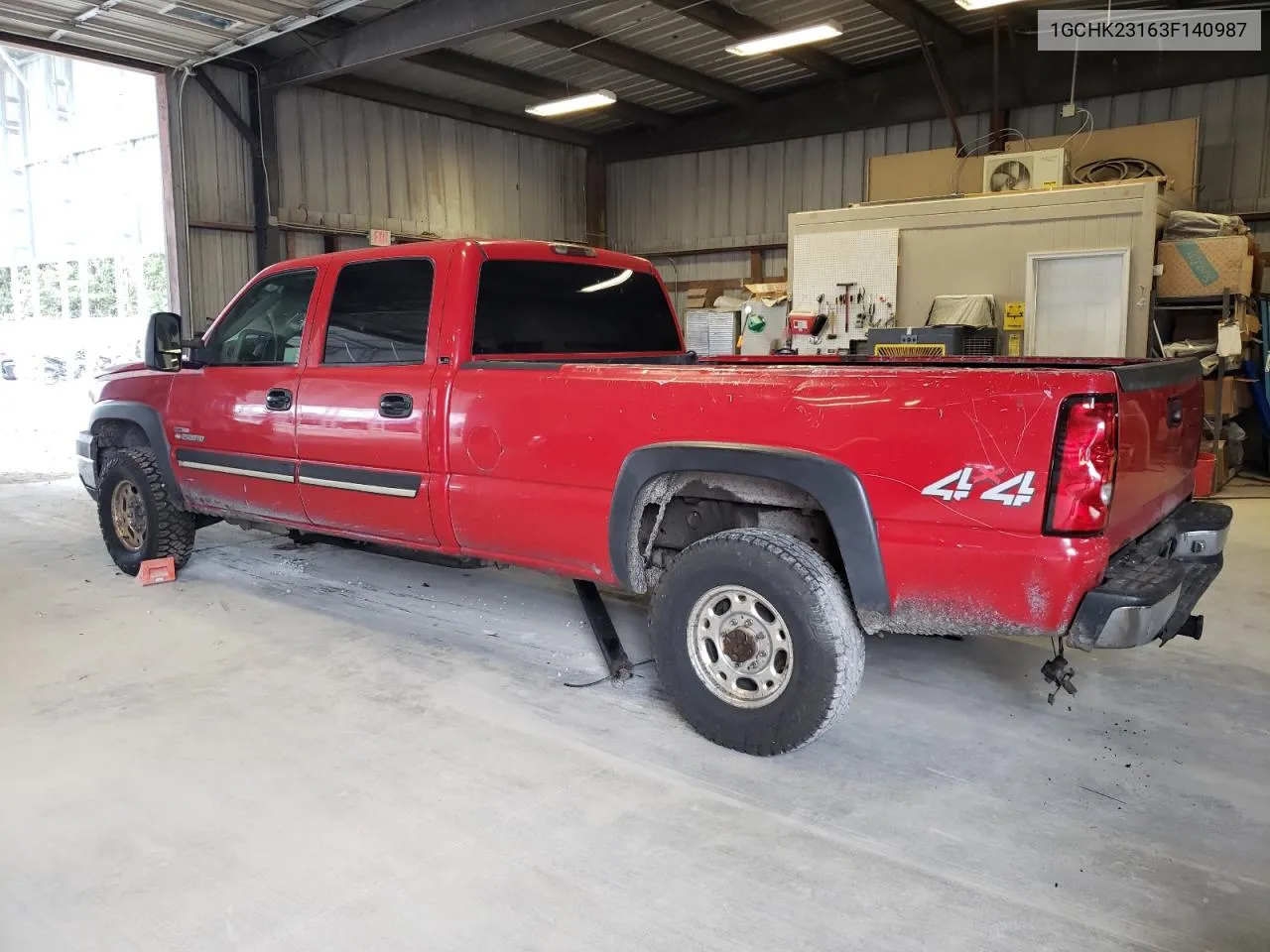 2003 Chevrolet Silverado K2500 Heavy Duty VIN: 1GCHK23163F140987 Lot: 69512804