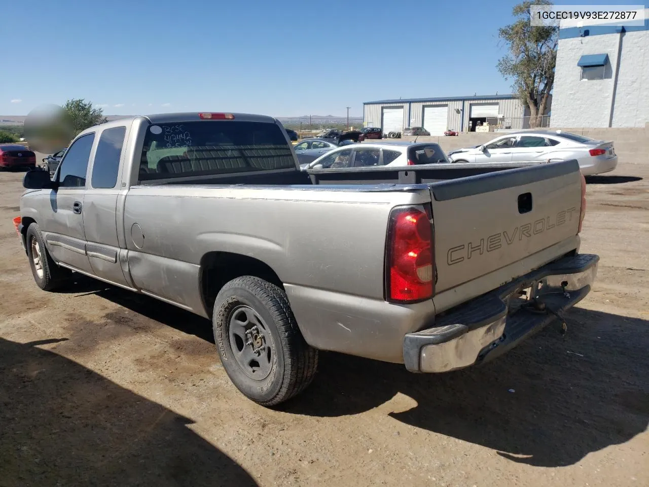 2003 Chevrolet Silverado C1500 VIN: 1GCEC19V93E272877 Lot: 69563484