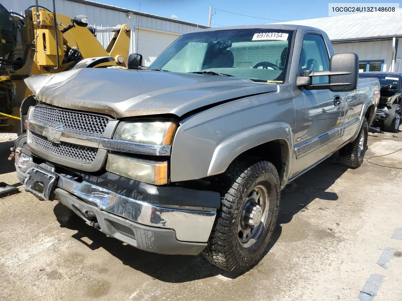 2003 Chevrolet Silverado C2500 VIN: 1GCGC24U13Z148608 Lot: 69763154