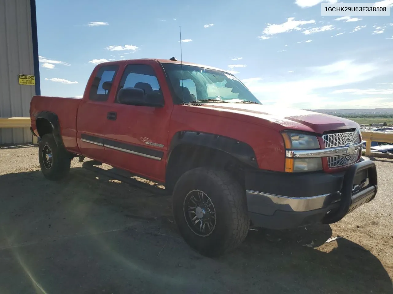 2003 Chevrolet Silverado K2500 Heavy Duty VIN: 1GCHK29U63E338508 Lot: 69780694