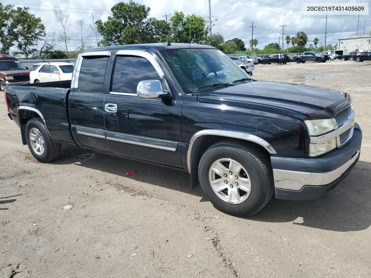 2003 Chevrolet Silverado C1500 VIN: 2GCEC19T431405609 Lot: 69836864