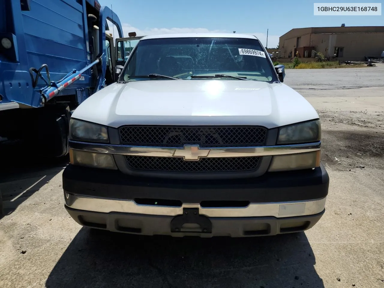 2003 Chevrolet Silverado C2500 Heavy Duty VIN: 1GBHC29U63E168748 Lot: 69869974