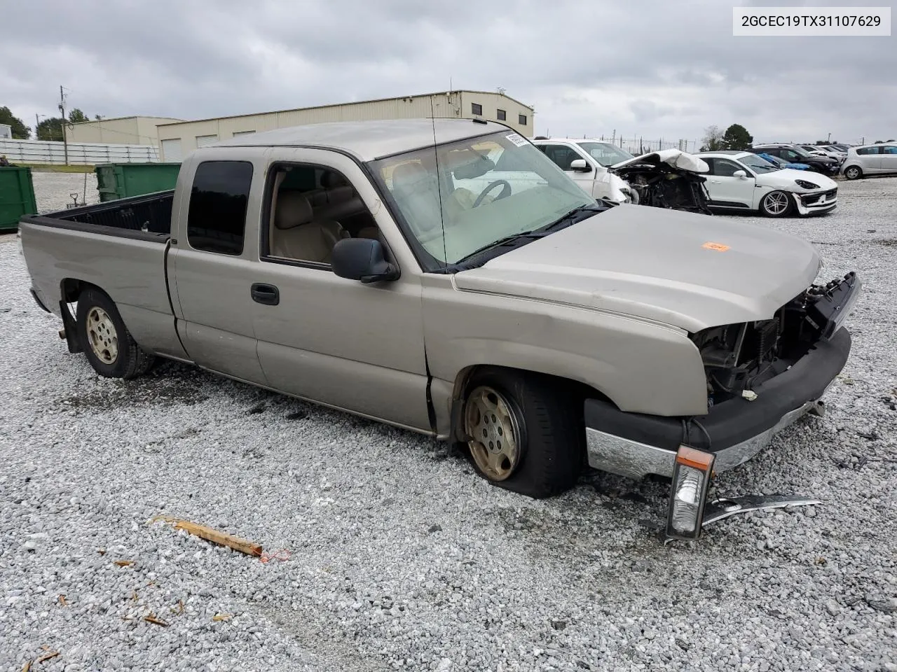 2003 Chevrolet Silverado C1500 VIN: 2GCEC19TX31107629 Lot: 69929784