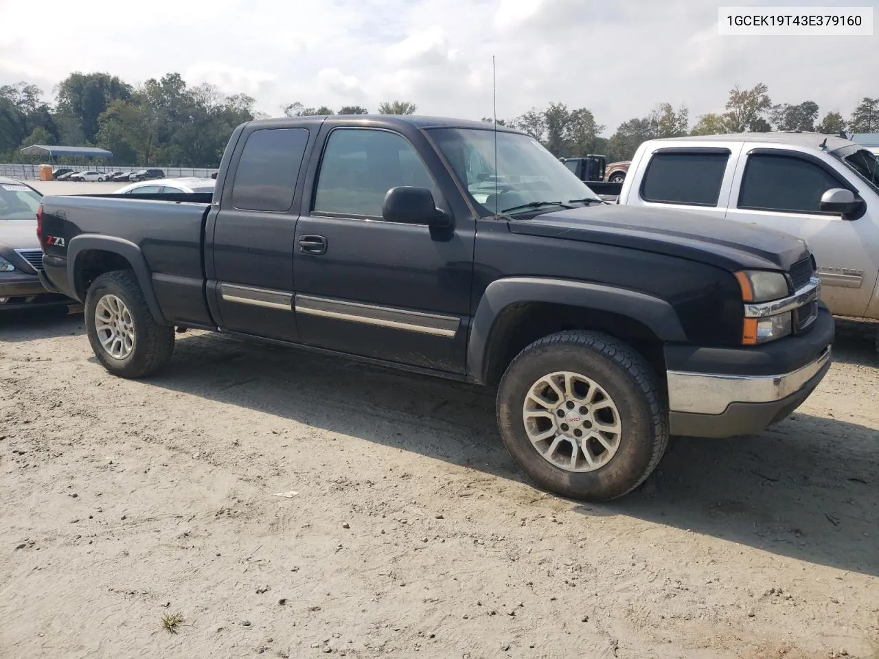 2003 Chevrolet Silverado K1500 VIN: 1GCEK19T43E379160 Lot: 69958464