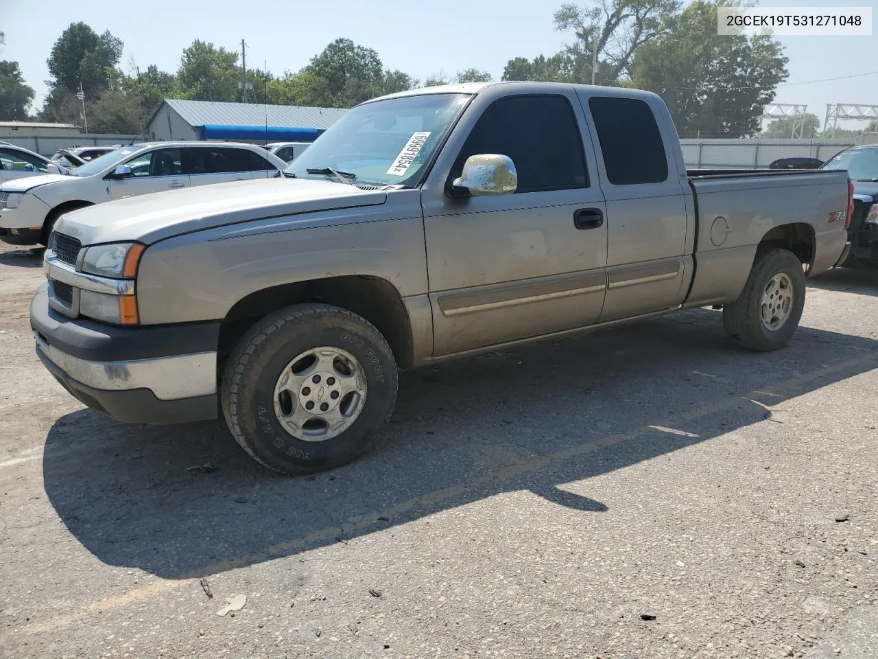 2003 Chevrolet Silverado K1500 VIN: 2GCEK19T531271048 Lot: 69991854