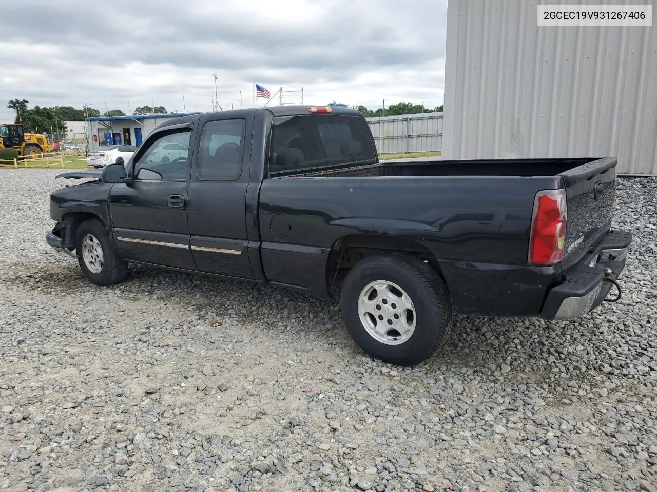 2003 Chevrolet Silverado C1500 VIN: 2GCEC19V931267406 Lot: 70007384