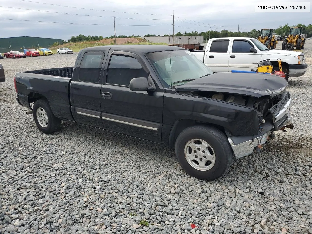 2003 Chevrolet Silverado C1500 VIN: 2GCEC19V931267406 Lot: 70007384