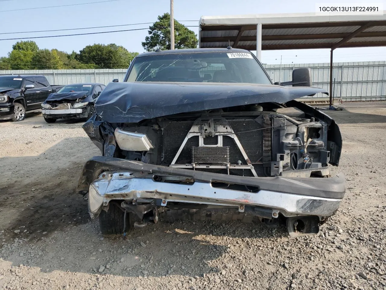 2003 Chevrolet Silverado K1500 Heavy Duty VIN: 1GCGK13U13F224991 Lot: 70186844