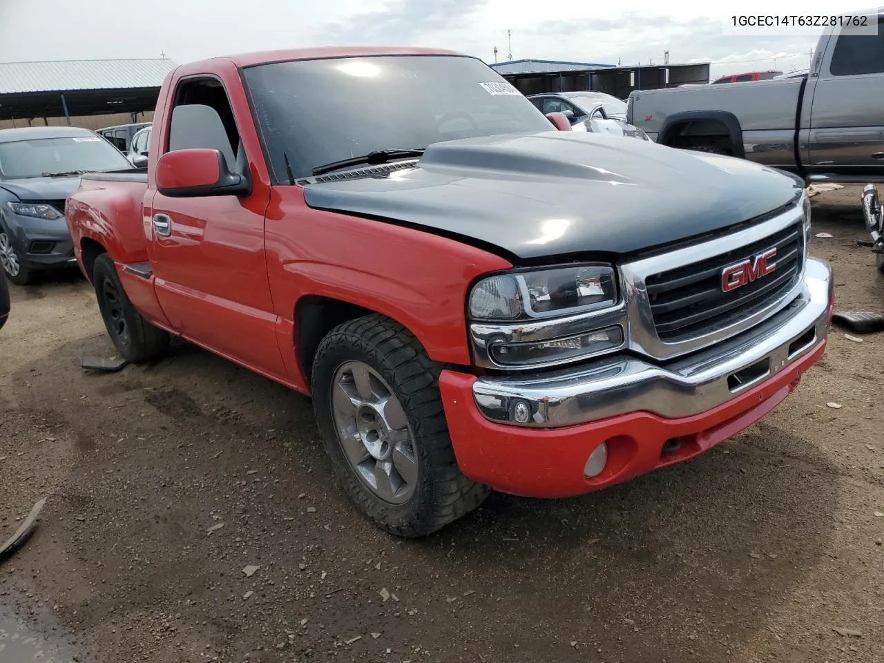 2003 Chevrolet Silverado C1500 VIN: 1GCEC14T63Z281762 Lot: 70304504