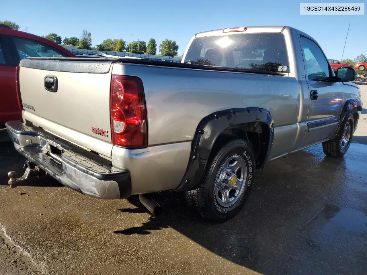 2003 Chevrolet Silverado C1500 VIN: 1GCEC14X43Z286459 Lot: 70525384