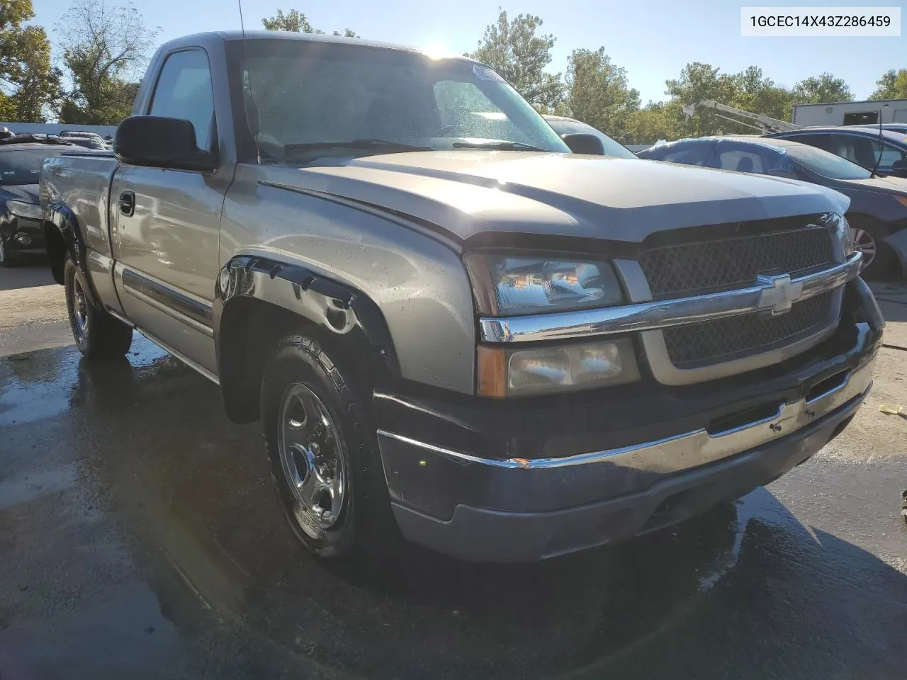 2003 Chevrolet Silverado C1500 VIN: 1GCEC14X43Z286459 Lot: 70525384