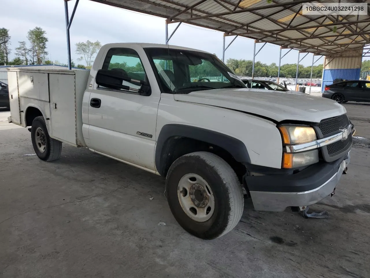 2003 Chevrolet Silverado C2500 VIN: 1GBGC24U03Z241298 Lot: 70604664