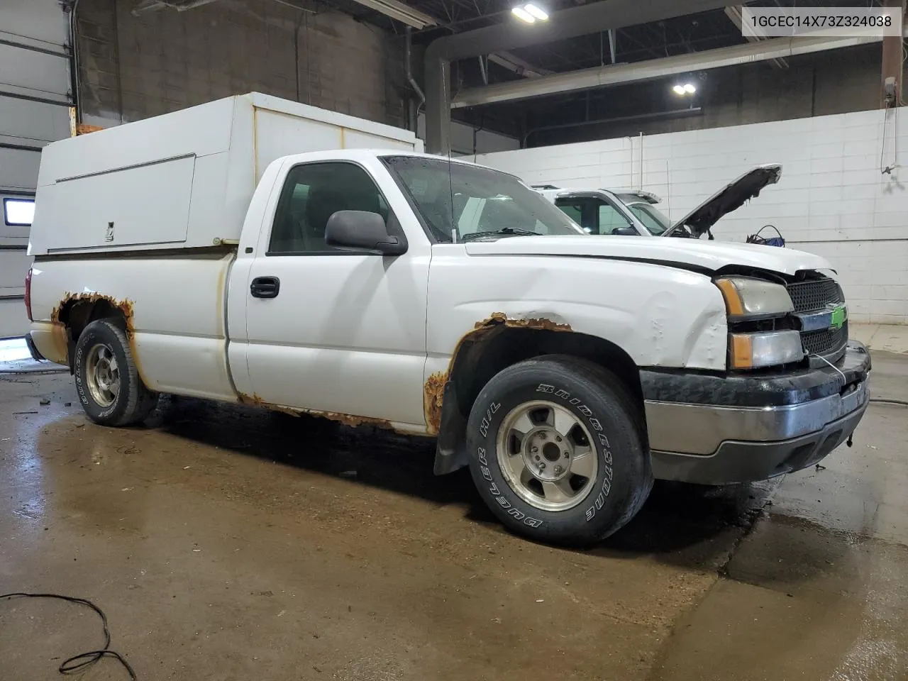 2003 Chevrolet Silverado C1500 VIN: 1GCEC14X73Z324038 Lot: 70629474