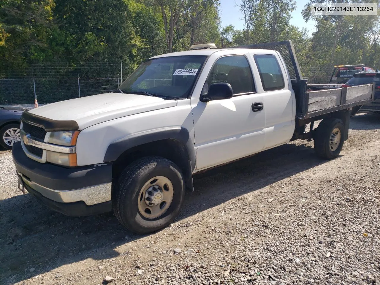 2003 Chevrolet Silverado C2500 Heavy Duty VIN: 1GCHC29143E113264 Lot: 70755404