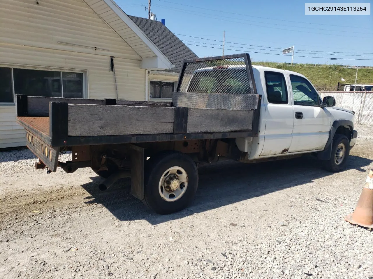 2003 Chevrolet Silverado C2500 Heavy Duty VIN: 1GCHC29143E113264 Lot: 70755404