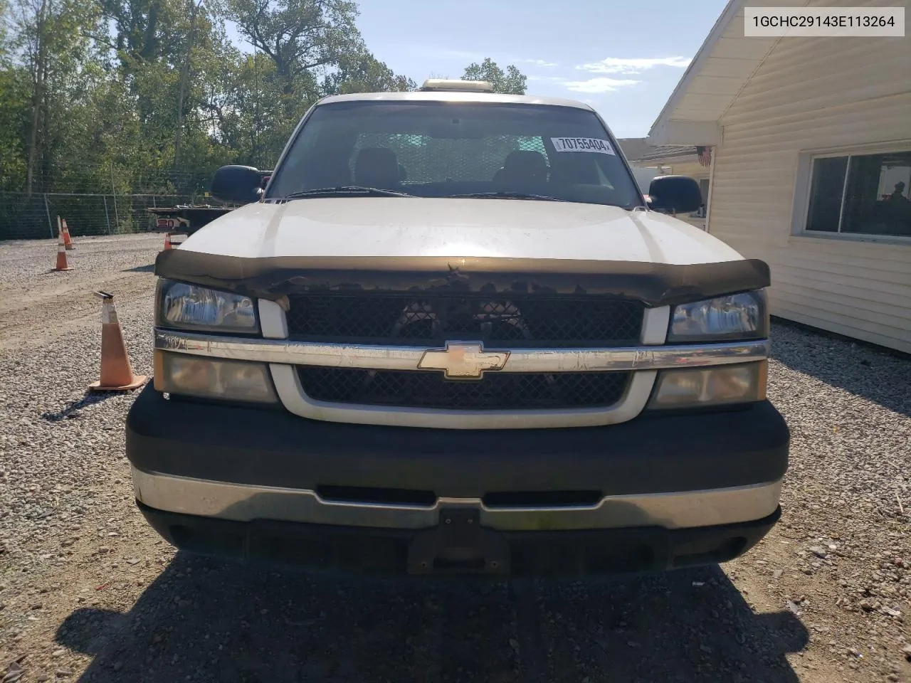 2003 Chevrolet Silverado C2500 Heavy Duty VIN: 1GCHC29143E113264 Lot: 70755404